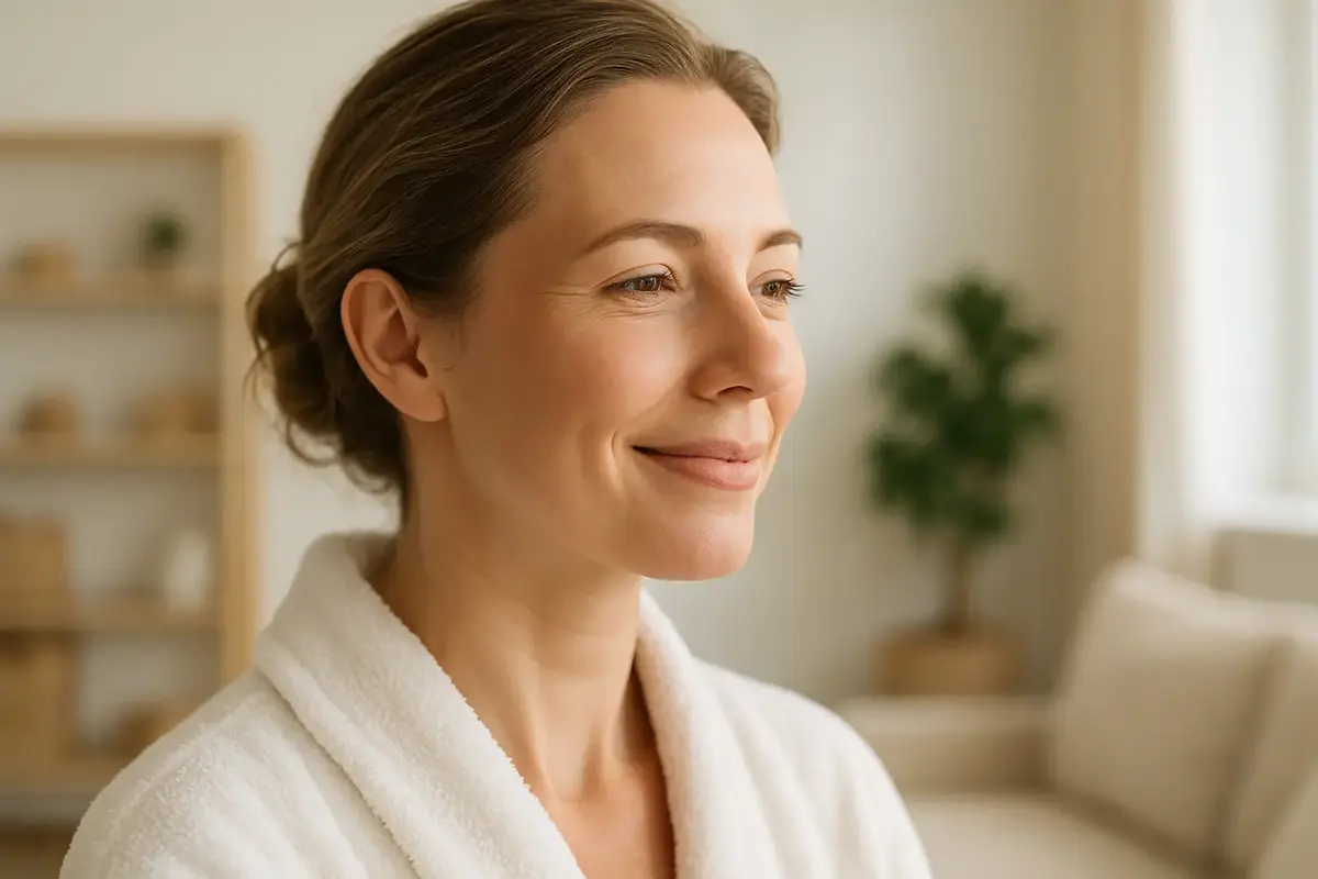 artisanature.com | yoga facial double menton methode naturelle efficace