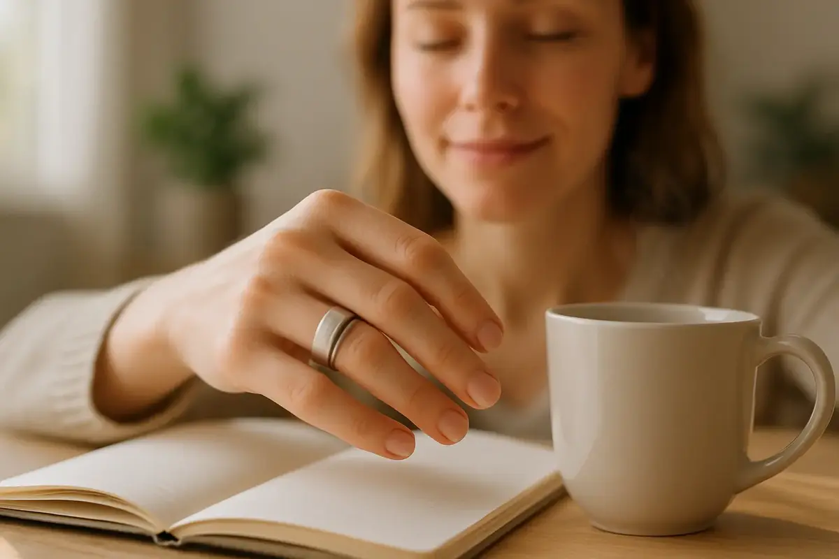 artisanature.com | bague anti stress tournante solution