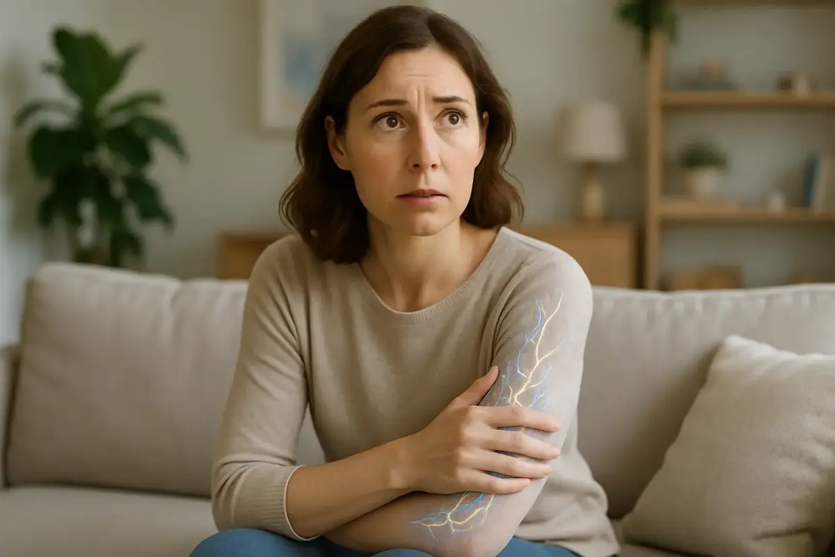 artisanature.com | fourmillement bras gauche stress ou danger reel