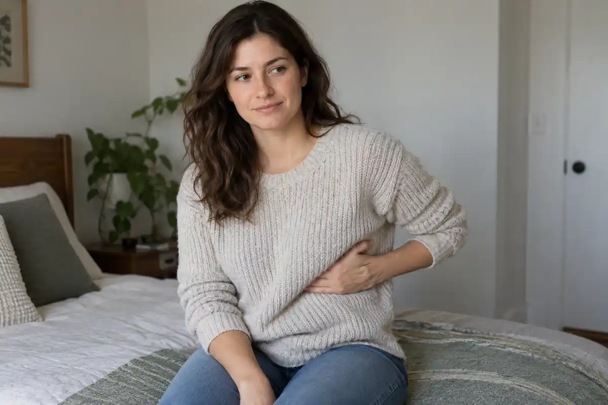 Douleur ressentie sur le côté du thorax : les gestes maison évoqués restent prudents et ne permettent pas d’en établir la cause.